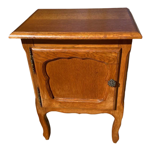 Vintage French Country Night Stand | Chairish